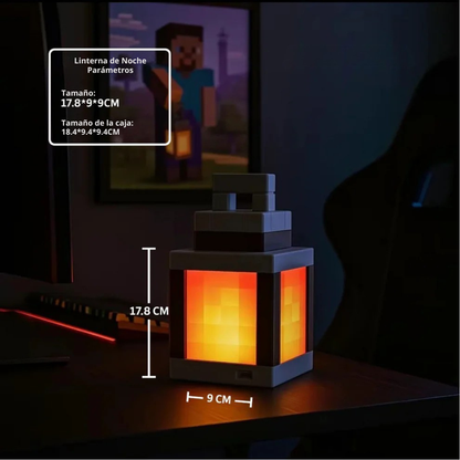 Linterna LED Decorativa con Cadena