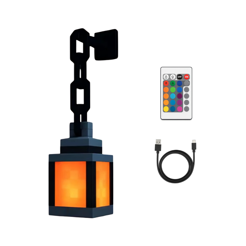 Linterna LED Decorativa con Cadena